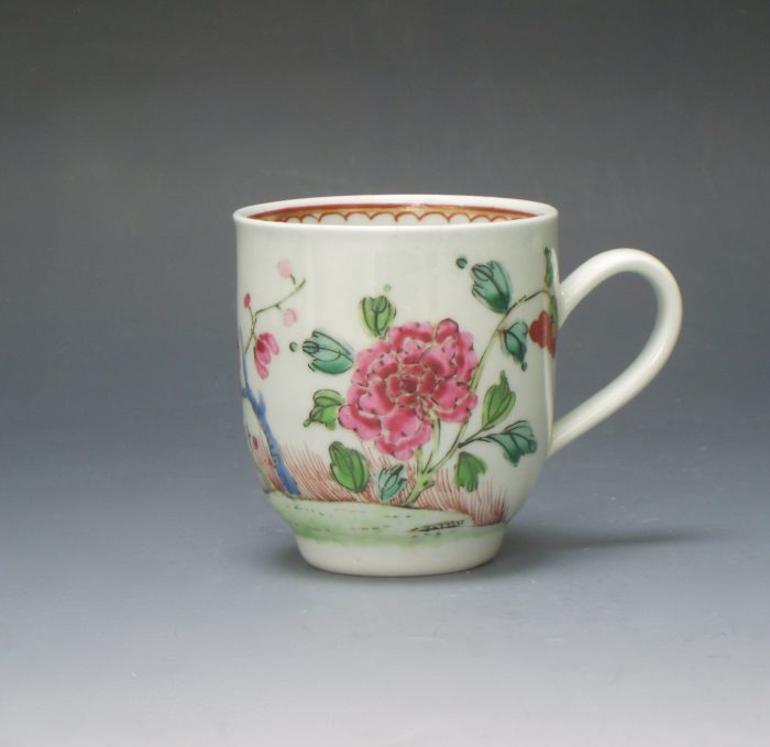 Liverpool Chaffers porcelain coffee cup