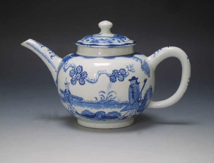 Bow porcelain teapot