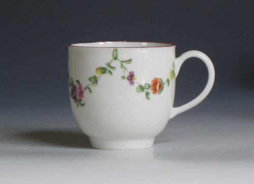 Champions Bristol porcelain coffee cup