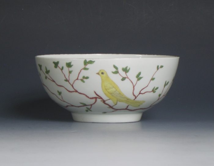 Worcester porcelain Giles decorated bowl